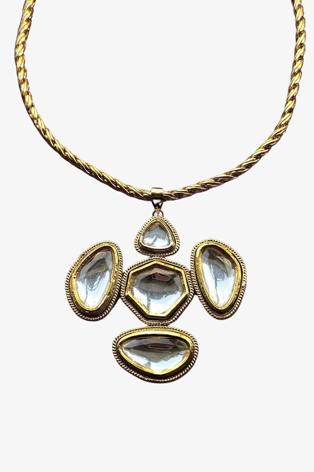 Polki Orb Necklace