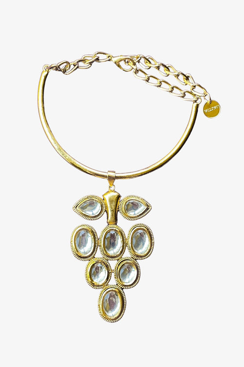 Polki Grape Necklace