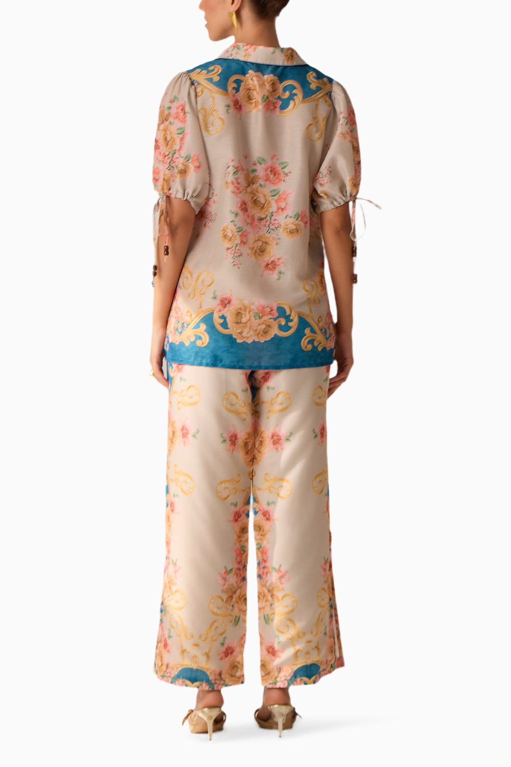 Hibiscus Azure Pant Set