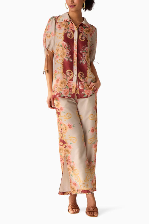 Hibiscus Ruby Pant Set
