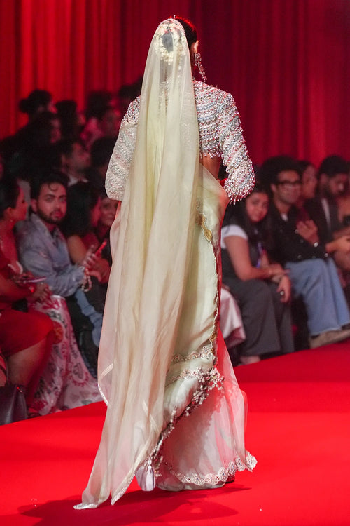 Amodini Saree Set With Veil