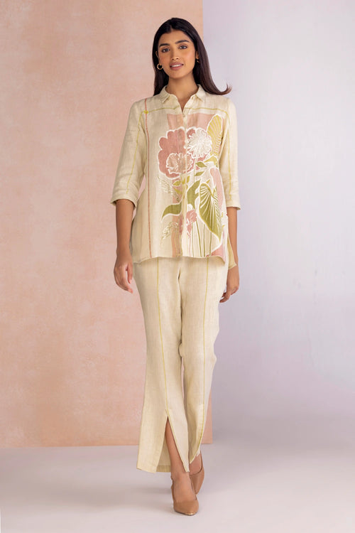 Vivid Dreams Lane Green Co-ord Set