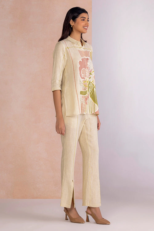 Vivid Dreams Lane Green Co-ord Set