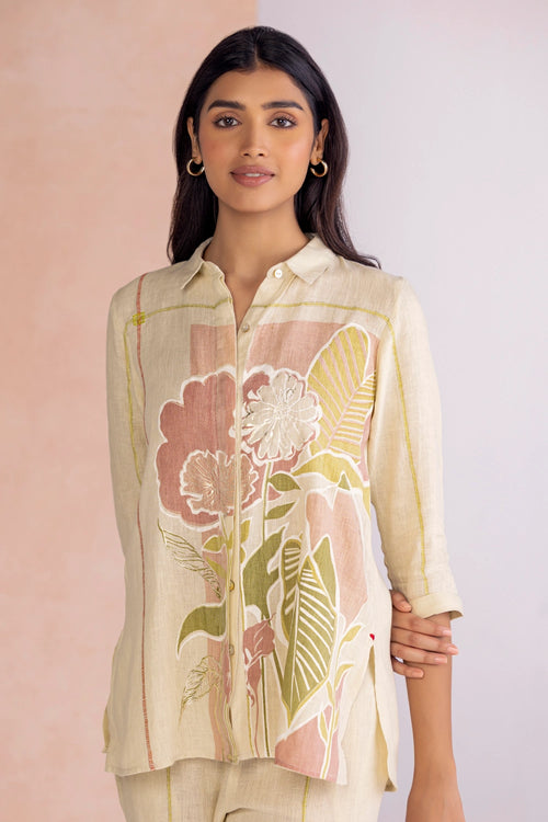 Vivid Dreams Lane Green Co-ord Set