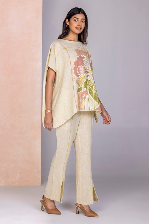 Vivid Dreams Lane Green Square Co-ord Set