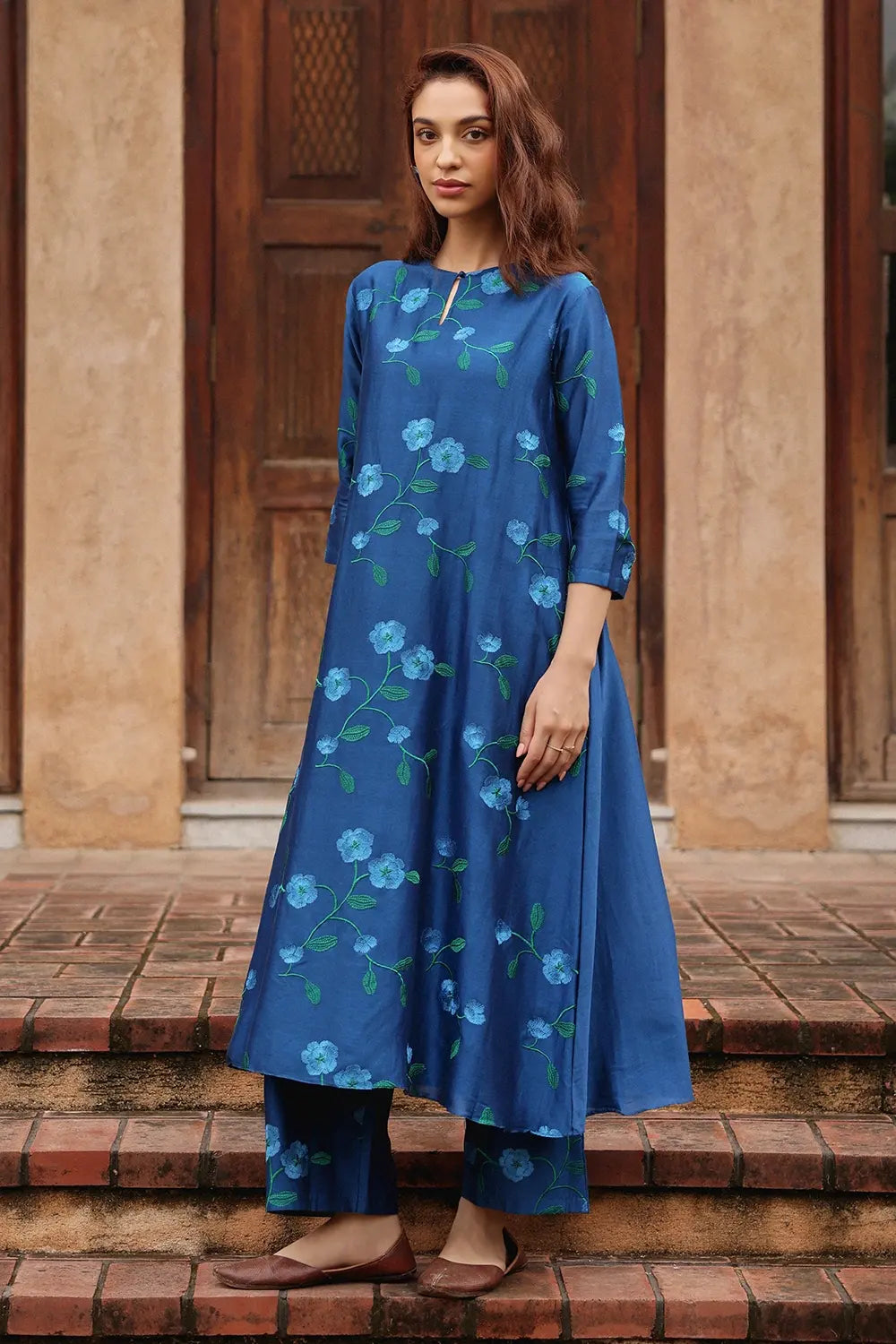 Indigo Flora Co-ord Set