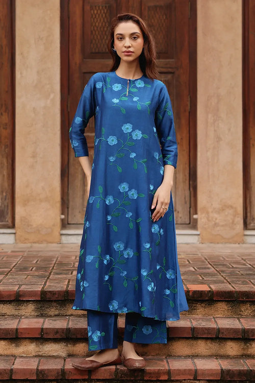 Indigo Flora Co-ord Set
