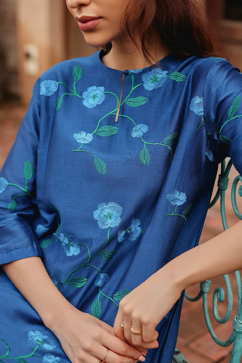 Indigo Flora Co-ord Set