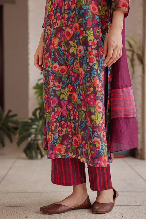 Amethyst Serenade Kurta Set