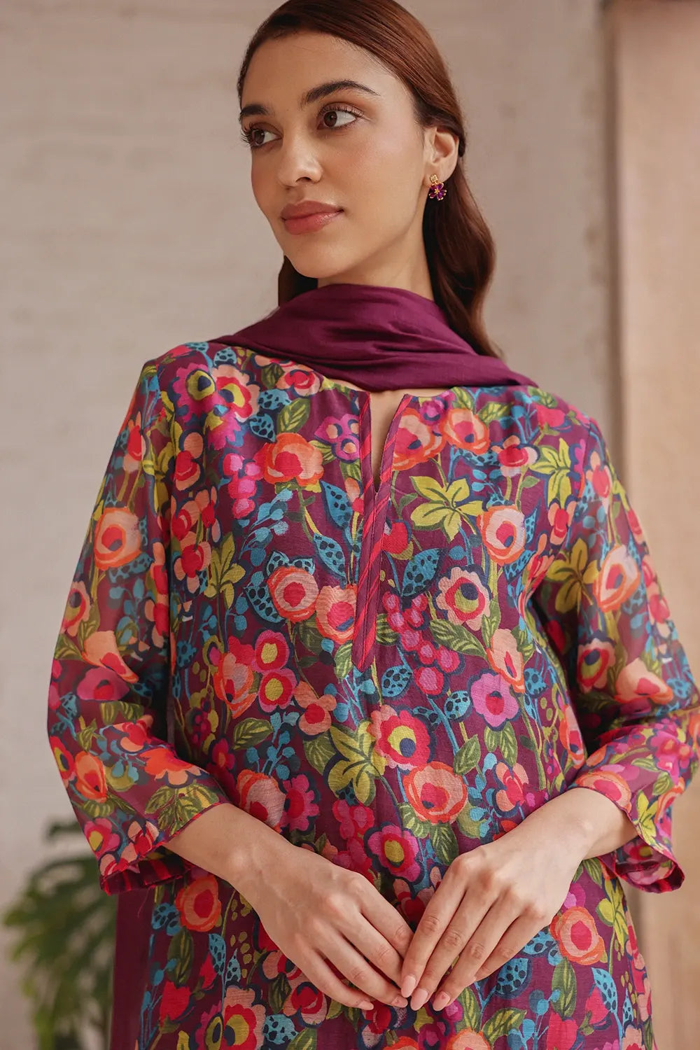 Amethyst Serenade Kurta Set