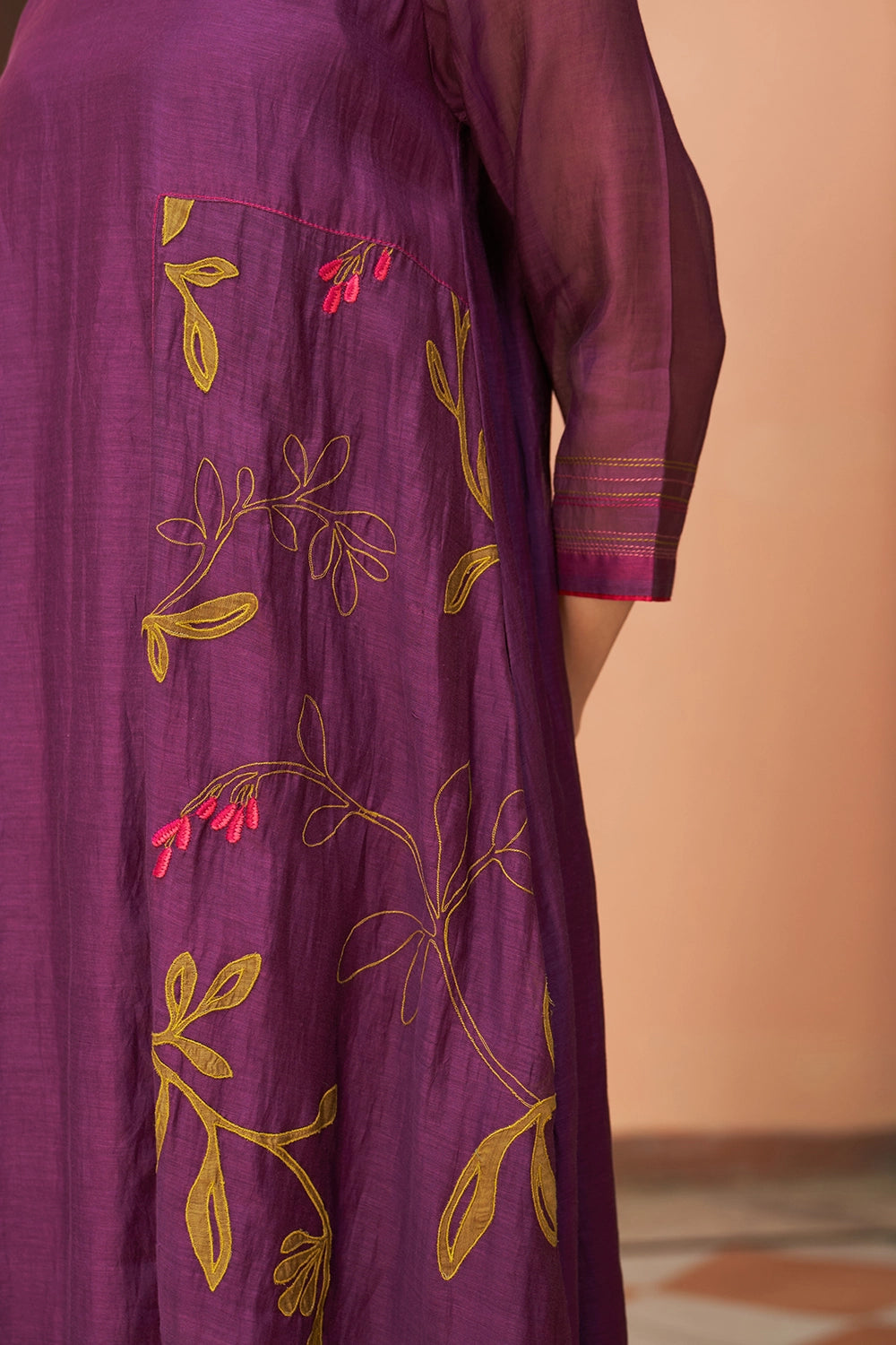 Amethyst Applique Kurta Set