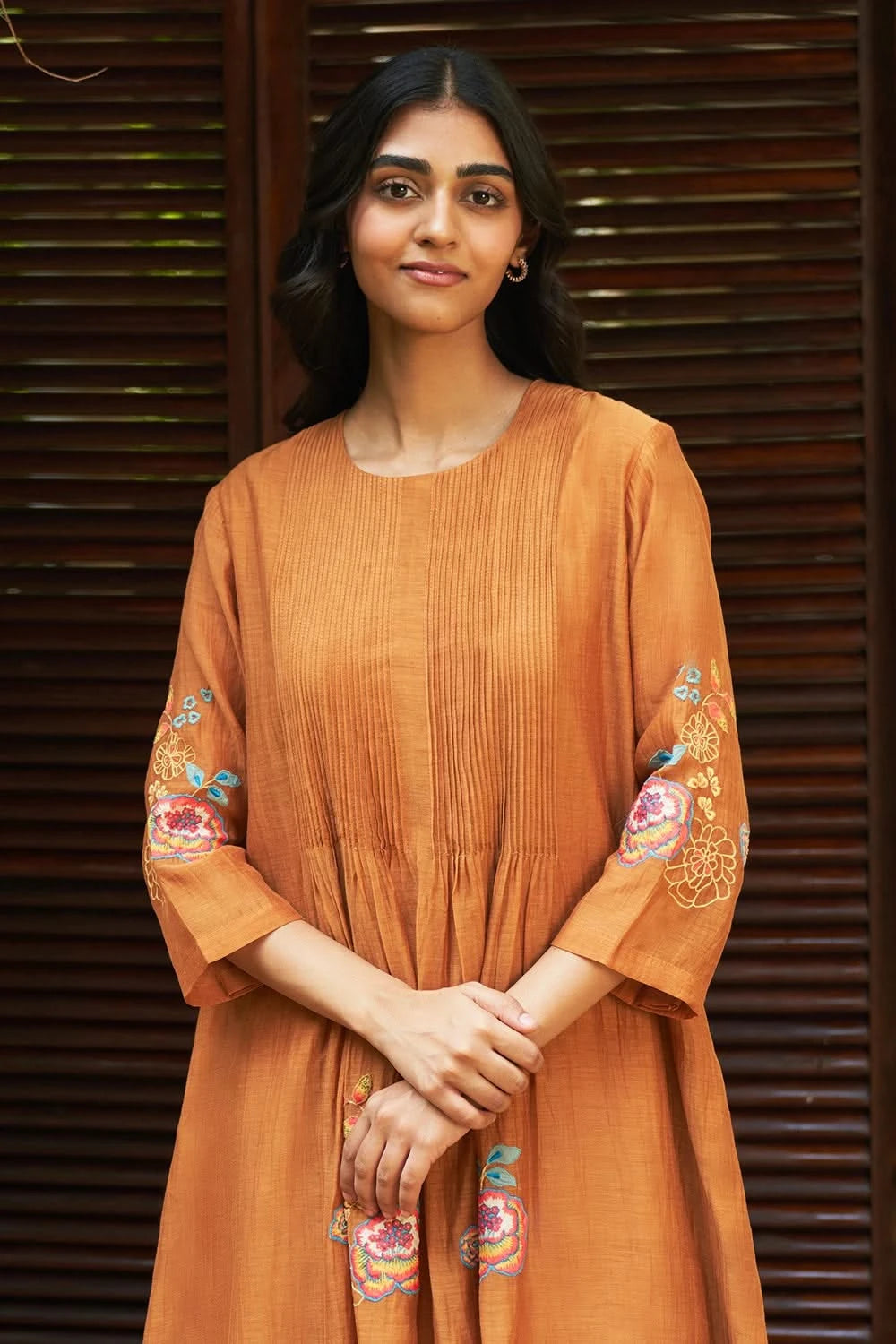 Marigold Floral Kurta Set