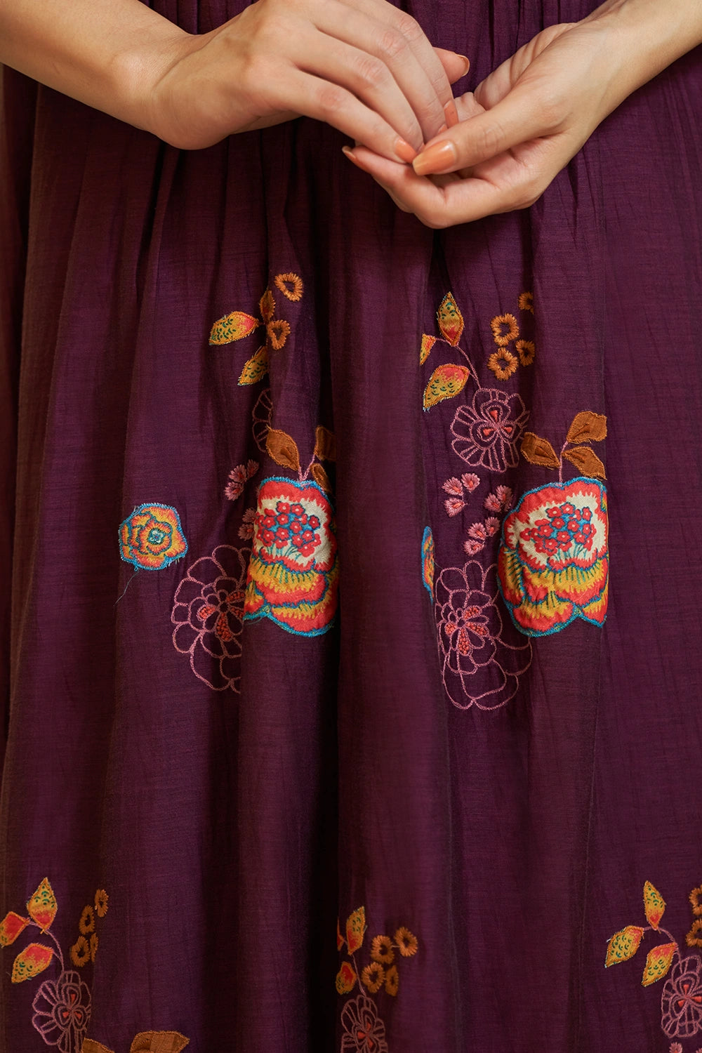 Amethyst Floral Kurta Set