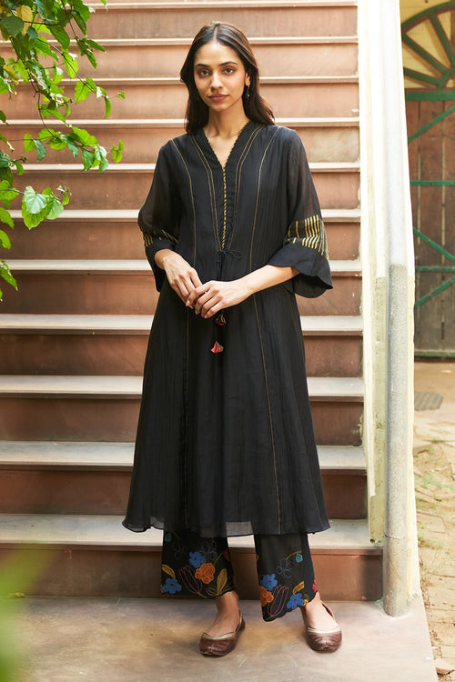 Coal Kurta Set