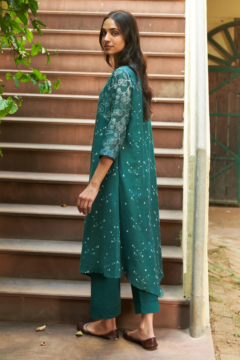 Emerald Printed Kurta Set