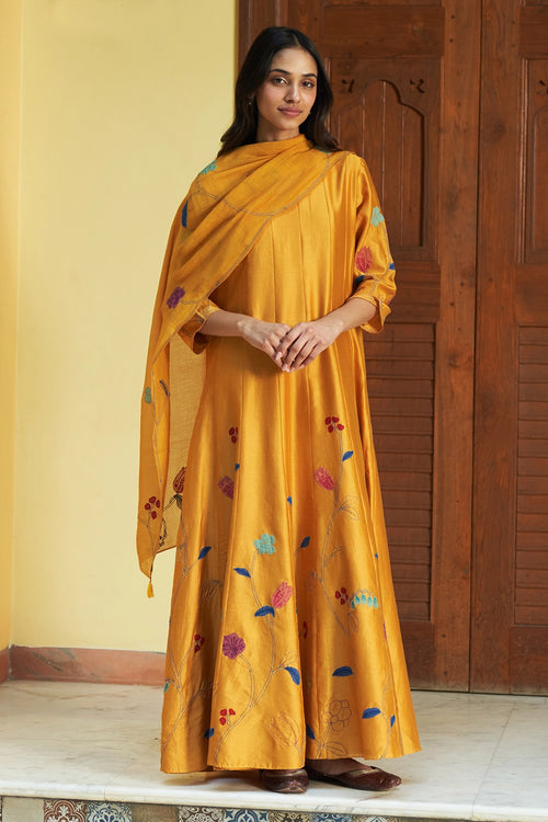 Amber Anarkali Set
