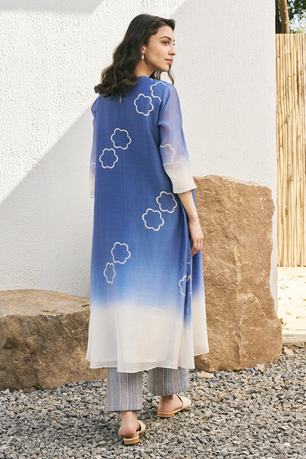 Ocean Blue Kurta Set