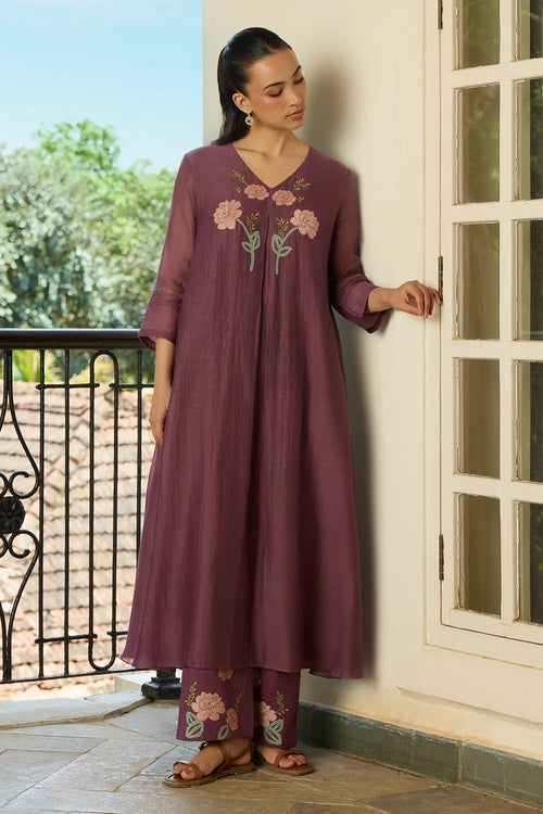 Amethyst Applique Co-ord Set