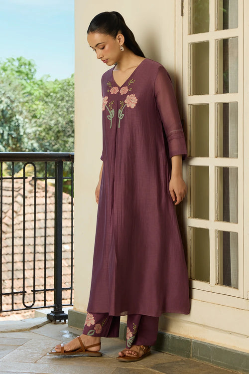 Amethyst Applique Co-ord Set