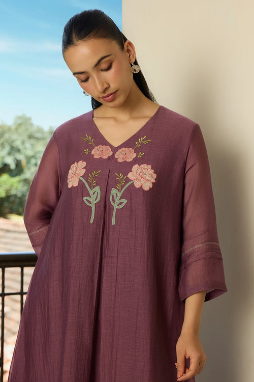 Amethyst Applique Co-ord Set
