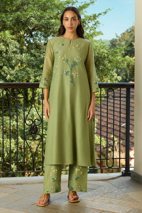 Sage Applique Co-ord Set