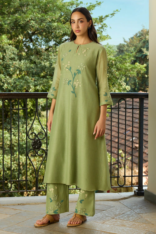 Sage Applique Co-ord Set