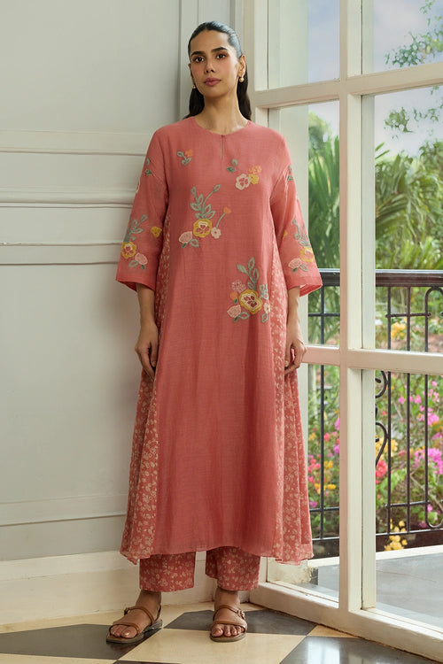 Blush Applique Co-ord Set