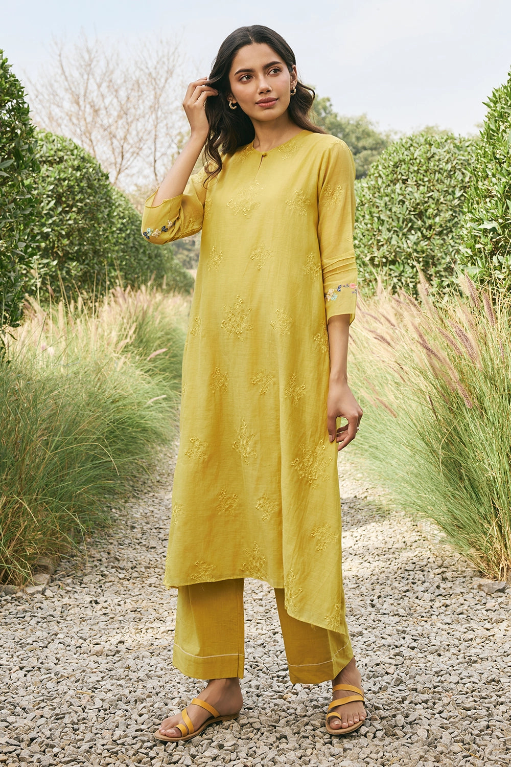 Daffodil Embroidered Co-ord Set