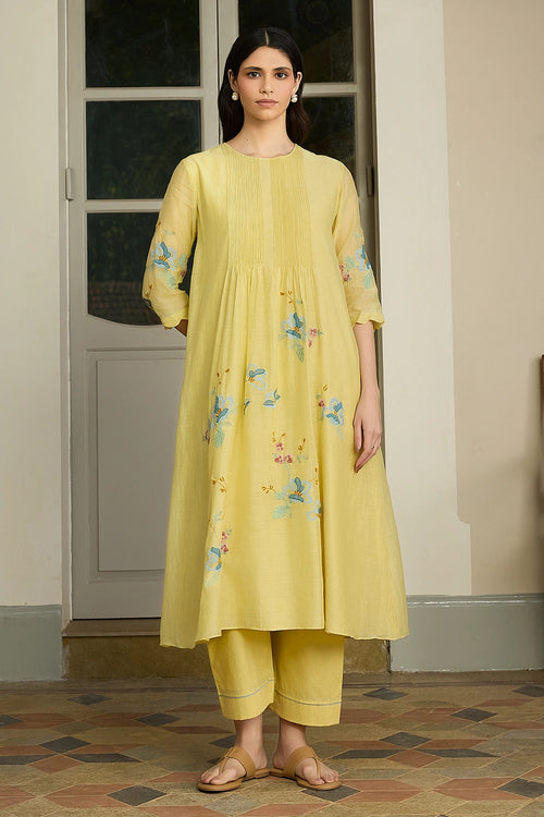 Lemon Applique Co-ord Set