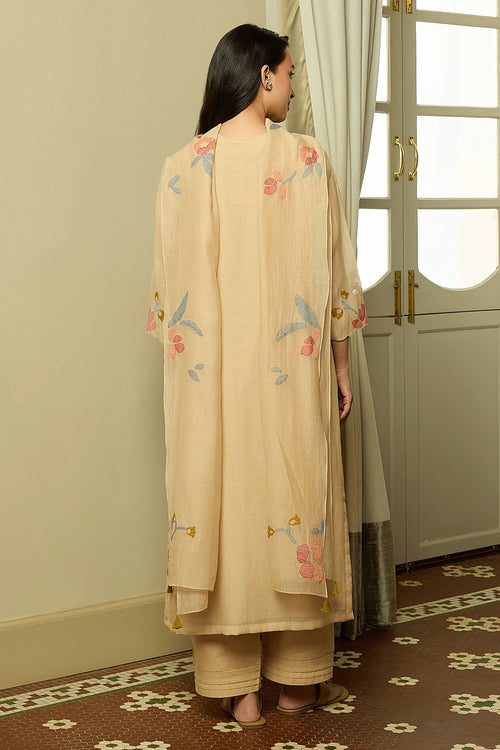 Sand Applique Kurta Set