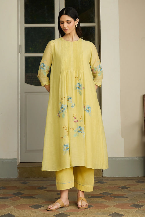 Lemon Applique Co-ord Set