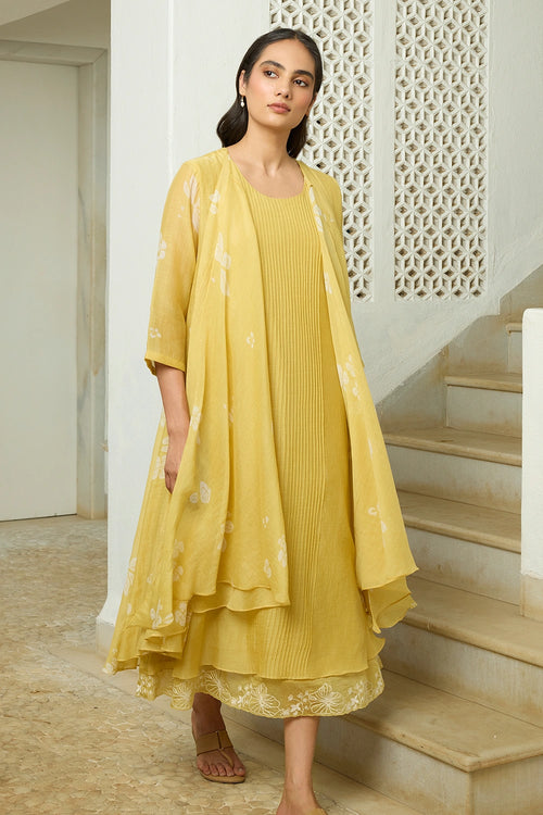 Rue Pintuck Dress