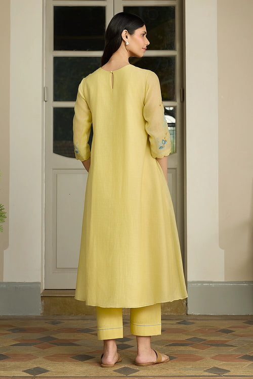 Lemon Applique Co-ord Set
