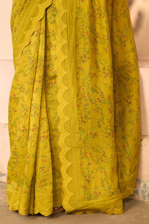 Tuscany Floral Saree