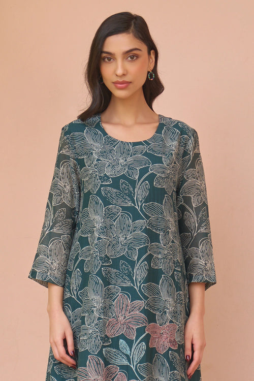 Jade Bloom Co-ord Set