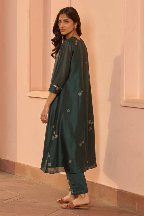 Jade Embroidered Co-ord Set