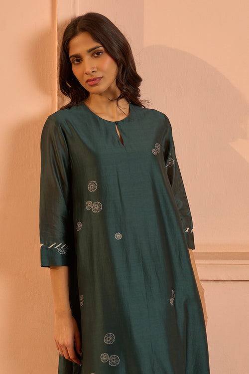 Jade Embroidered Co-ord Set