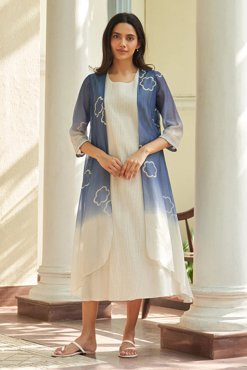 Ocean Blue Jacket Dress