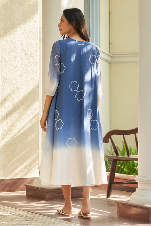Ocean Blue Jacket Dress
