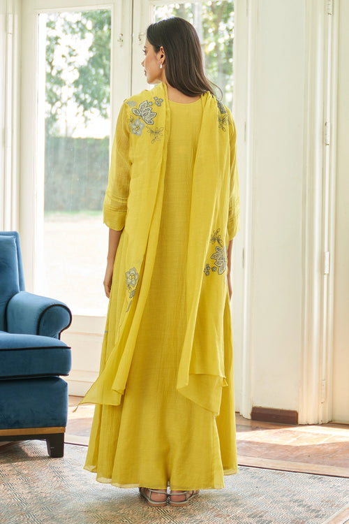 Daffodil Anarkali Set