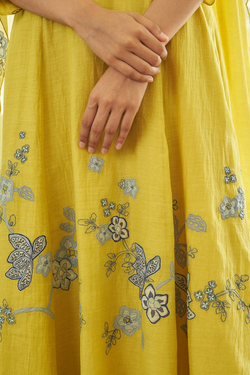 Daffodil Anarkali Set