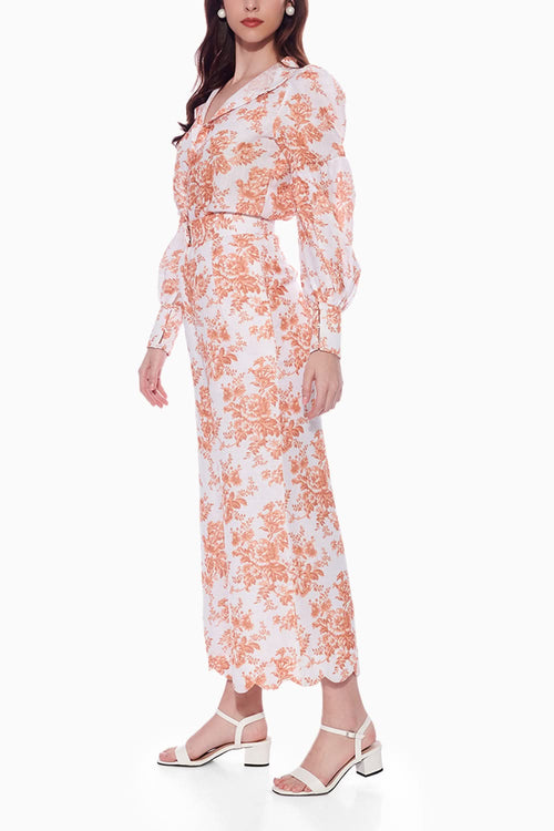 Magnolia Shirt and Trouser Set
