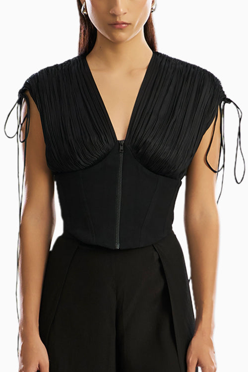 Veronica Corset in Crepe