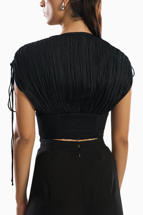 Veronica Corset in Crepe