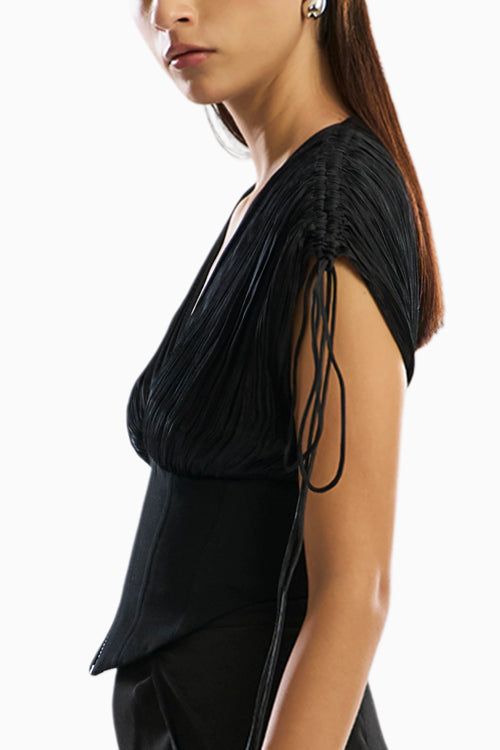 Veronica Corset in Crepe