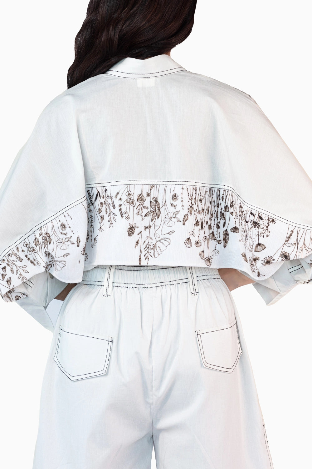 Vintage Bloom White Shirt