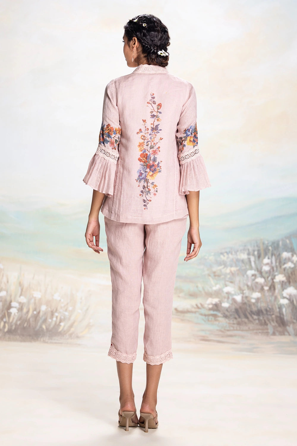 Vintage Rosa Tree Jacket Co-Ord Set
