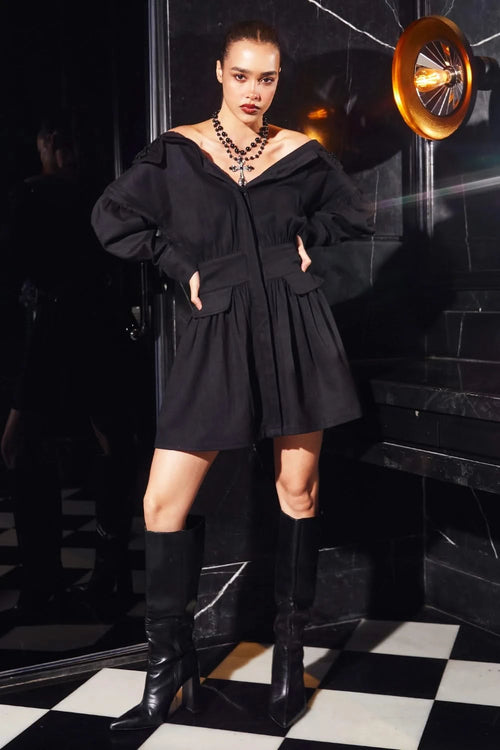 Vivianne Black Dress