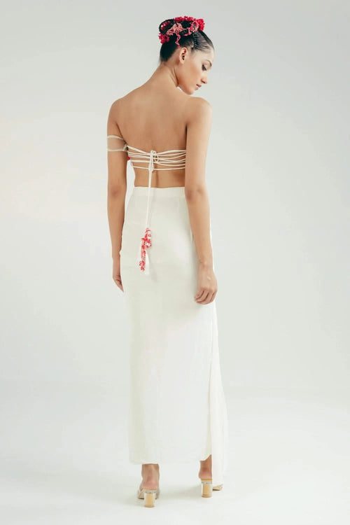 The Illusion Draped Skirt