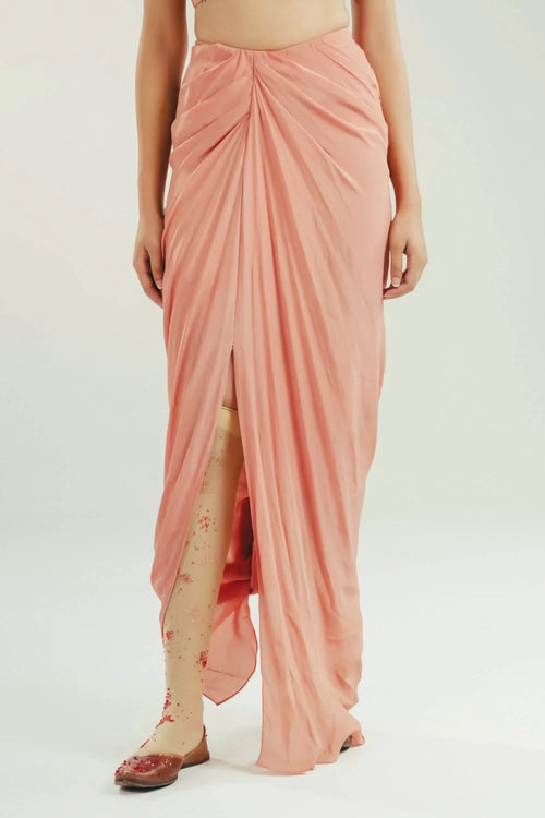 The Draped Dhoti Skirt